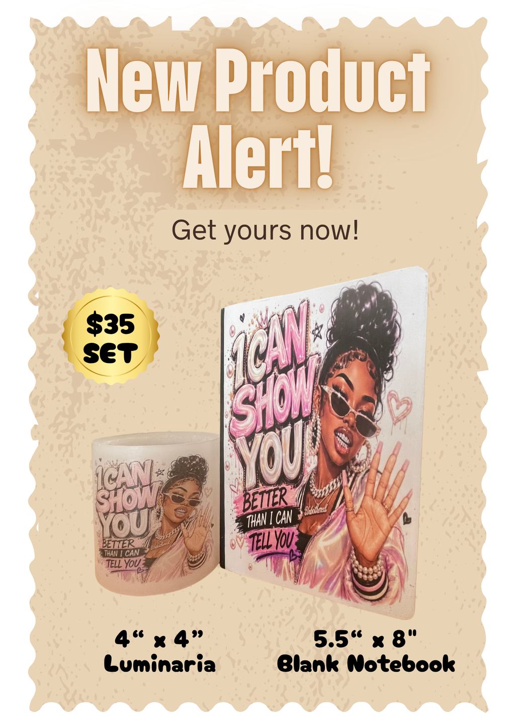 Show You Journal & Candle Set