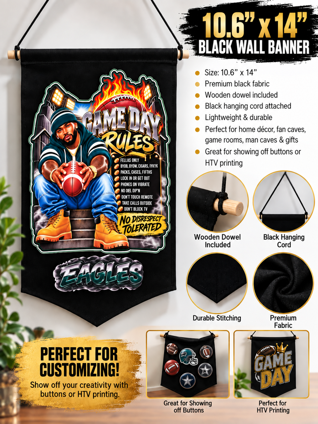 SPORTY WALL BANNERS