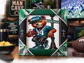 Philly Bear Sporty Busted Canvas