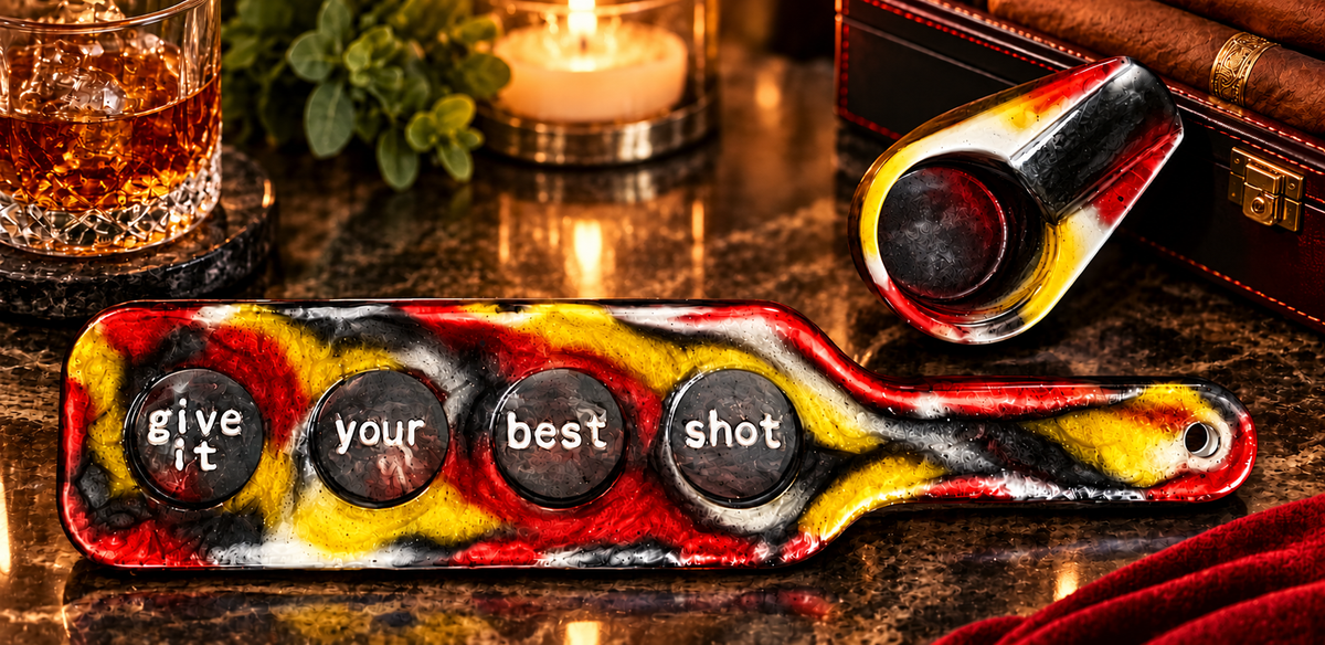SPORTY SHOT GLASS SERVER